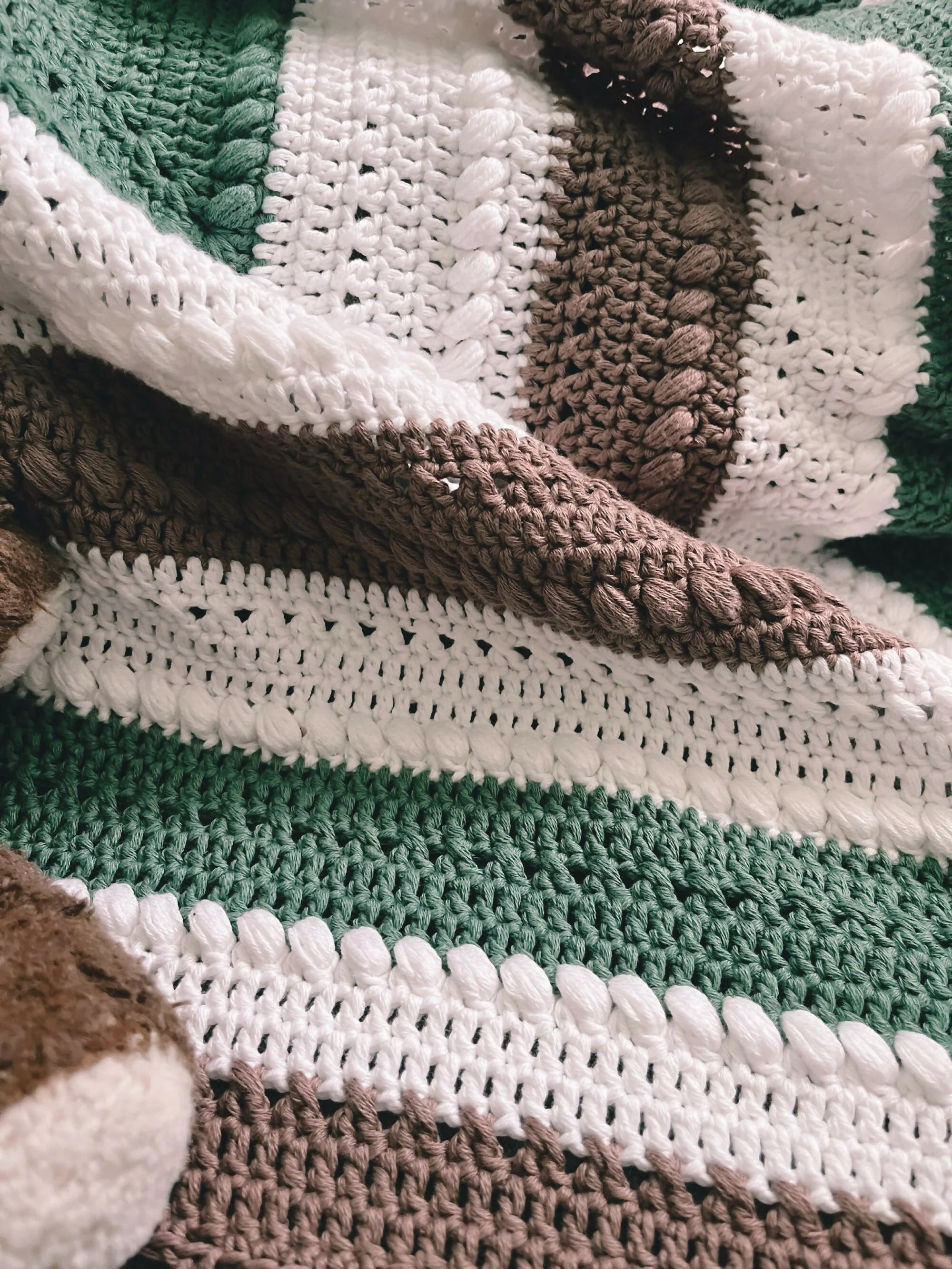 The Pommes Baby Blanket (Crochet)