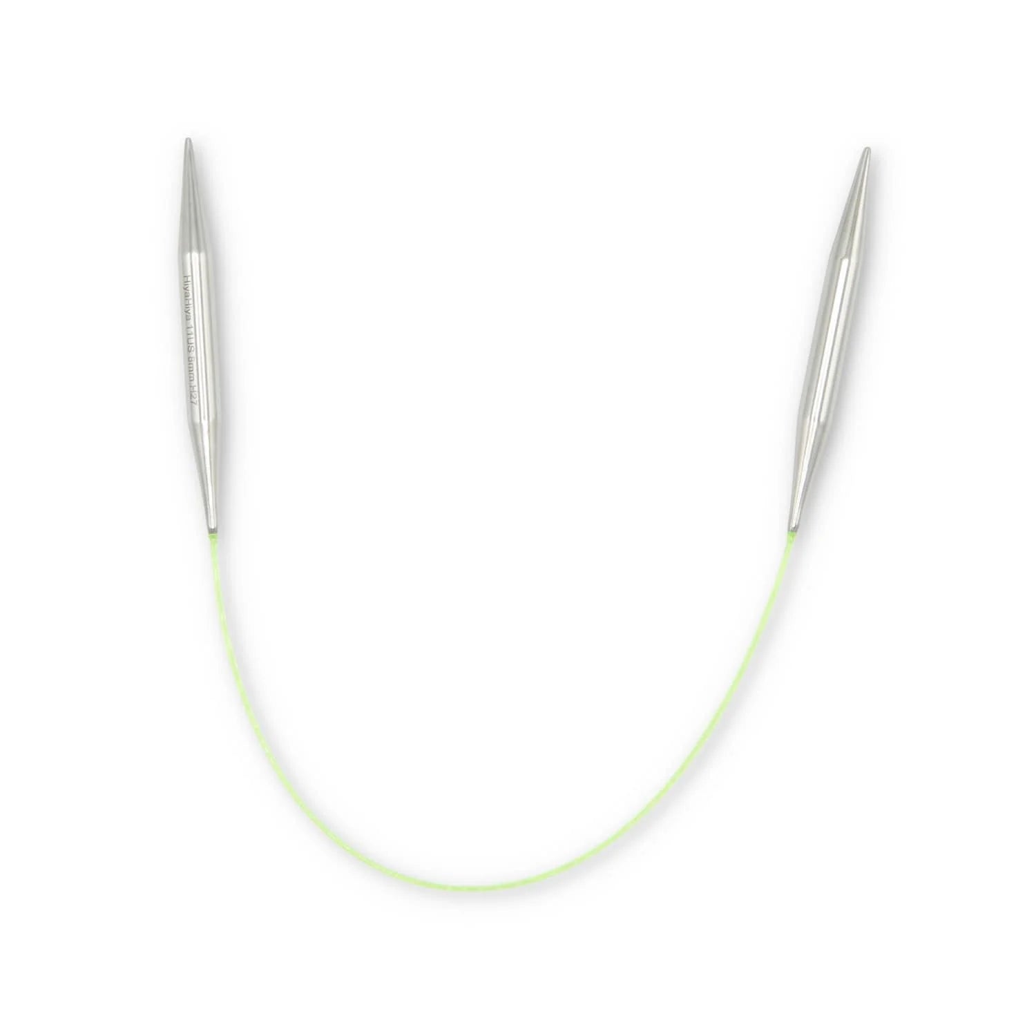 HiyaHiya Stainless Steel Circular Needles 16" (Sizes 0 to 15)