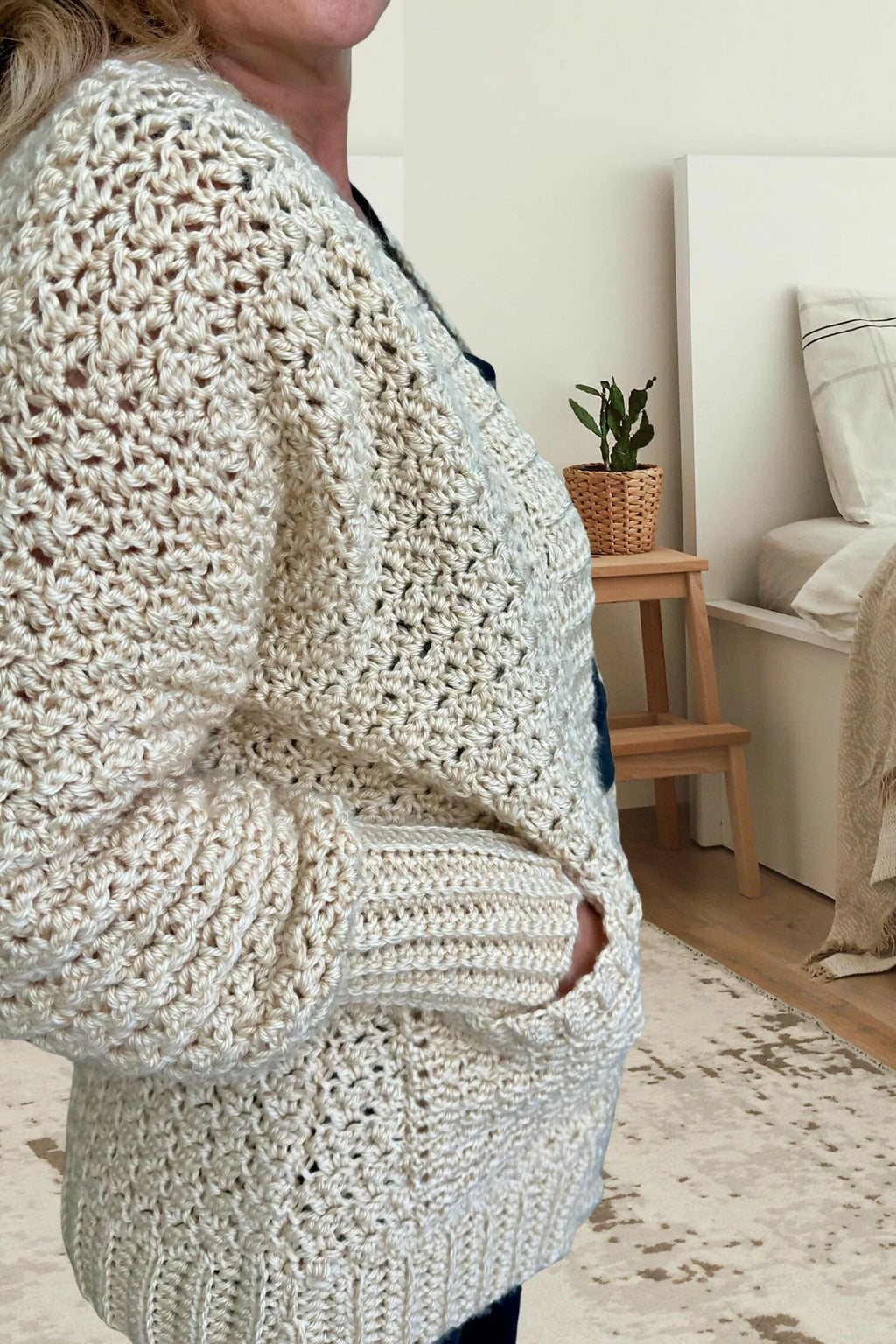 Wrenley Oversized Cardi (Crochet)