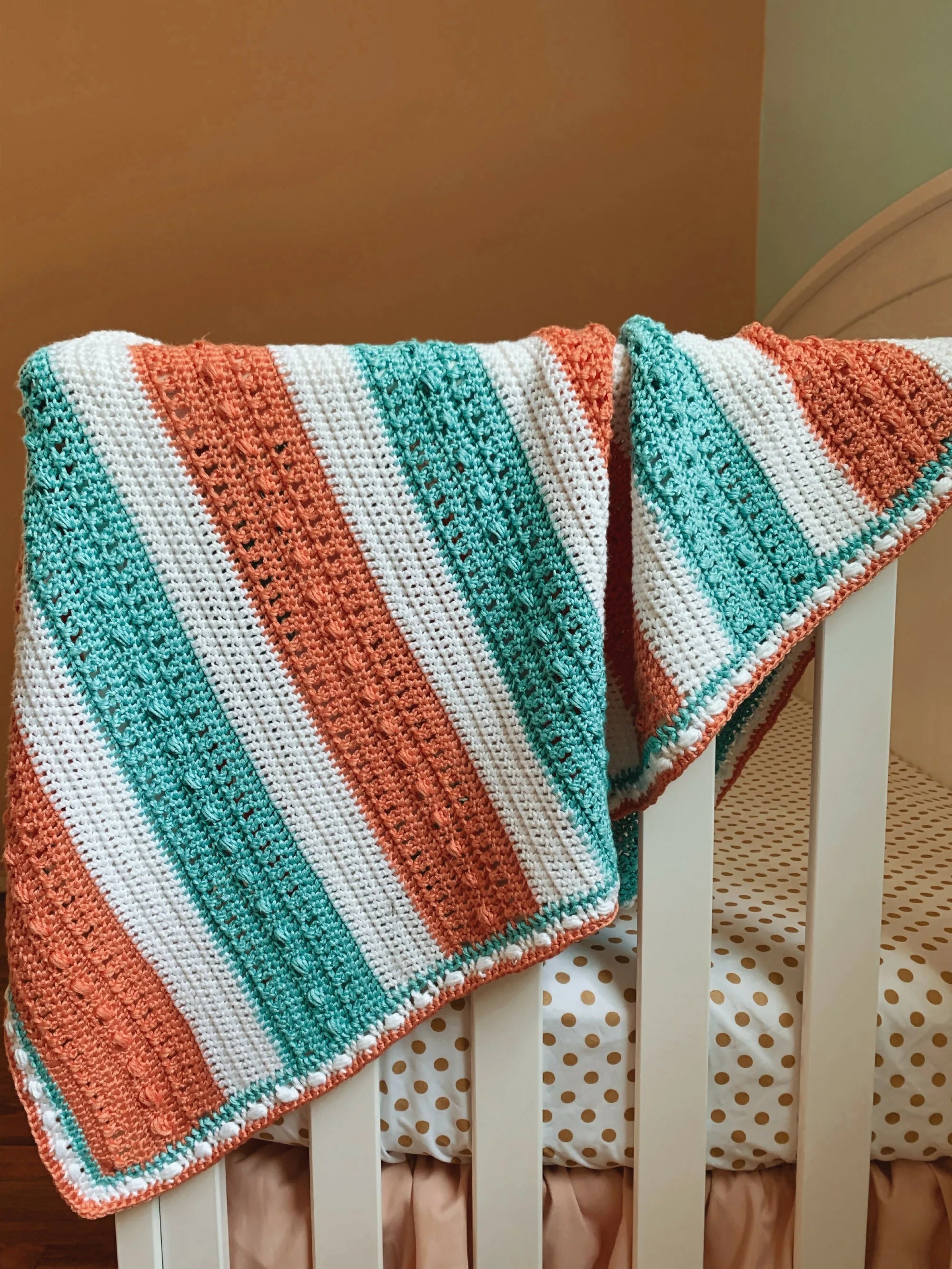 The Sara Bead Baby Blanket (Crochet)