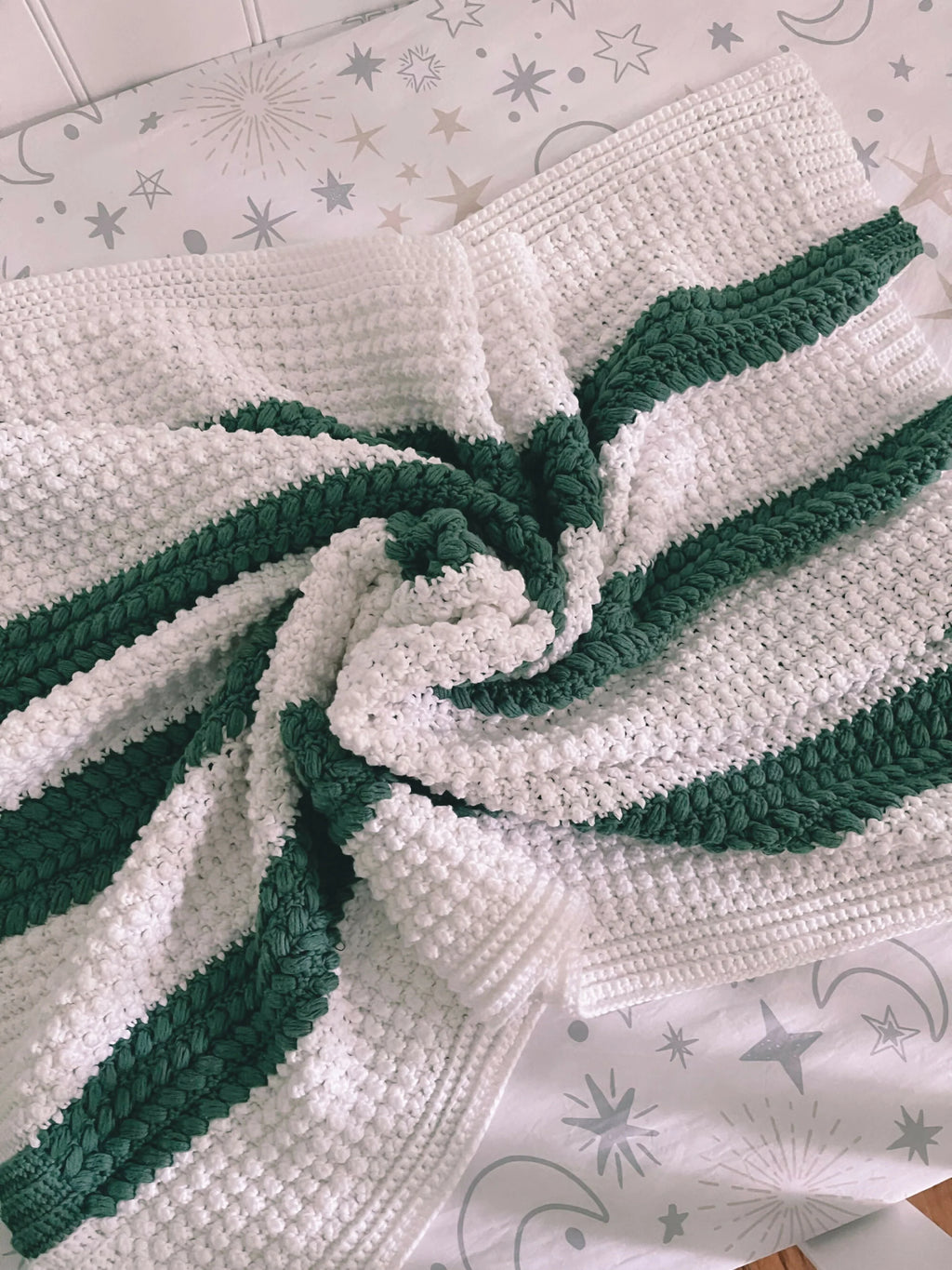 The Emilia Baby Blanket (Crochet)