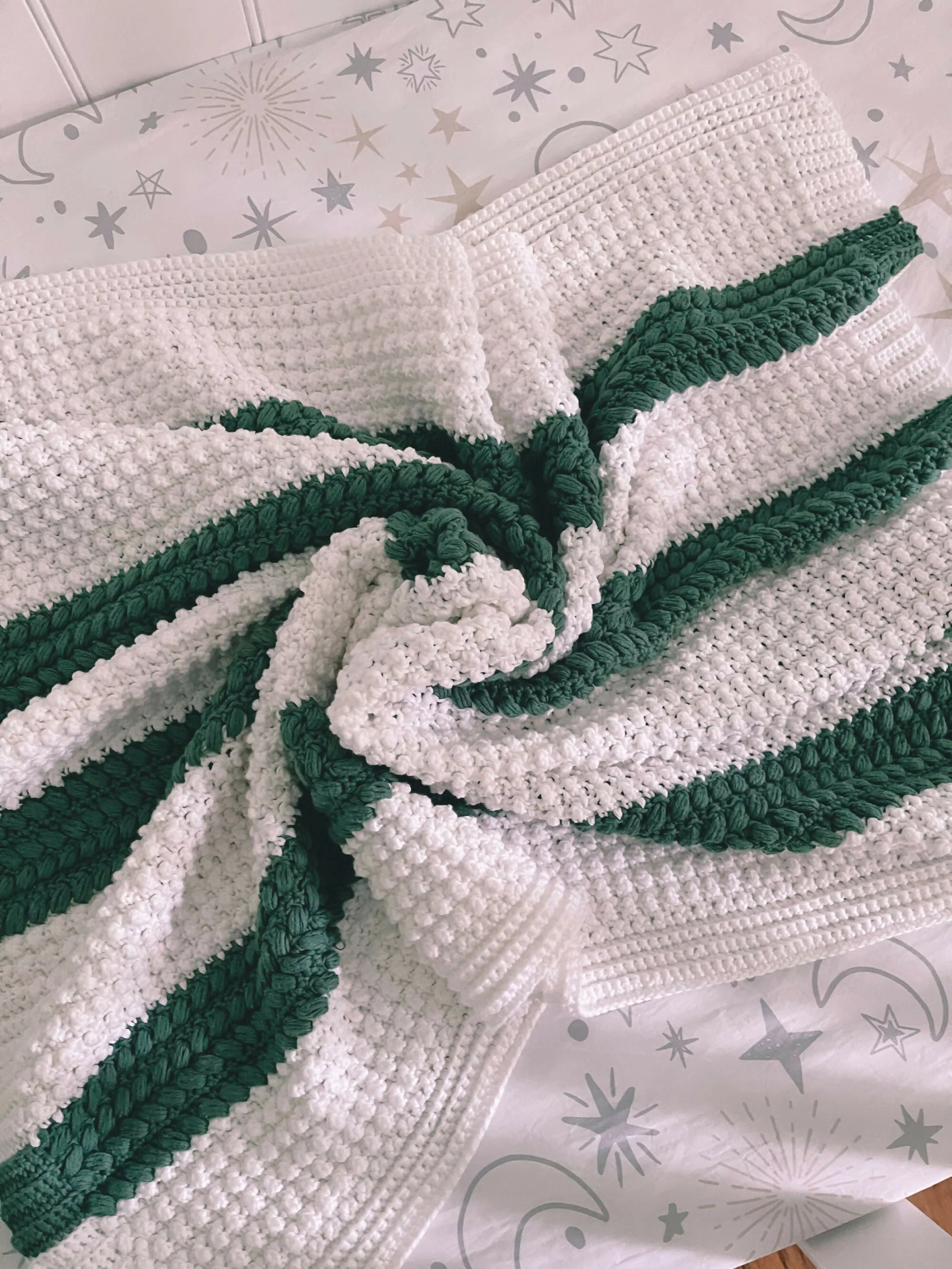 The Emilia Baby Blanket (Crochet)