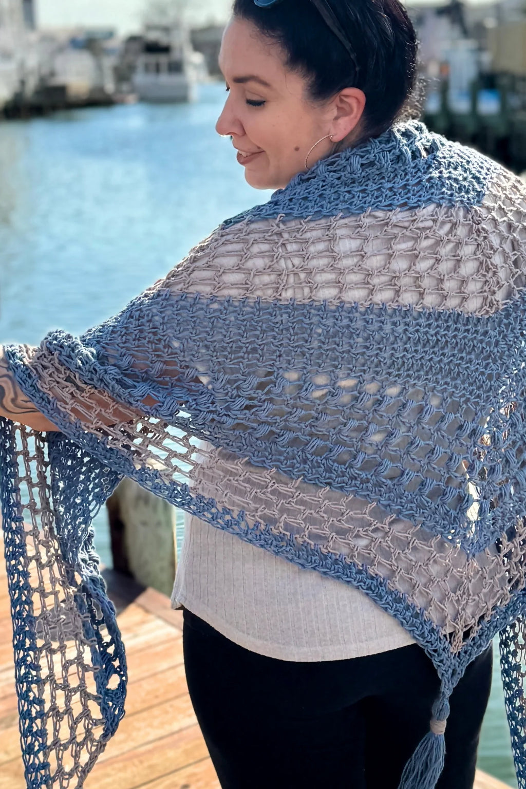 Bayshore Shawl (Crochet)