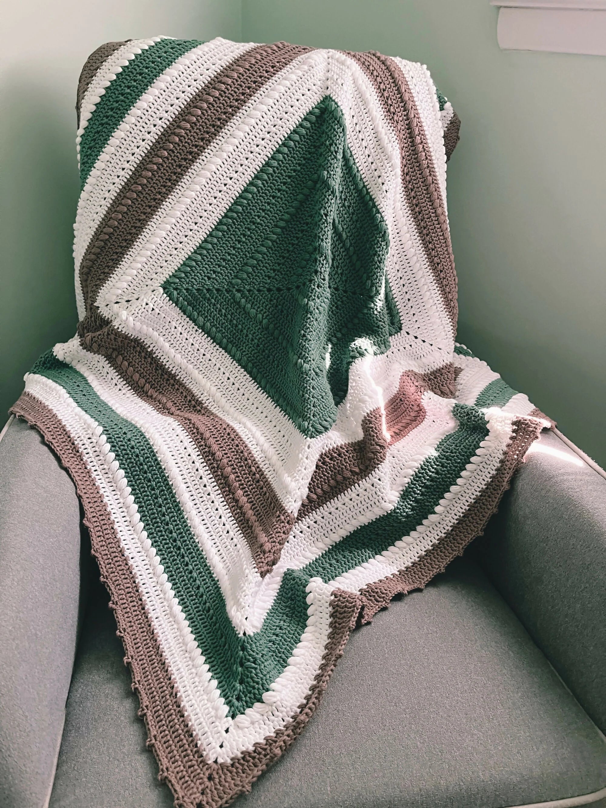 The Pommes Baby Blanket (Crochet)