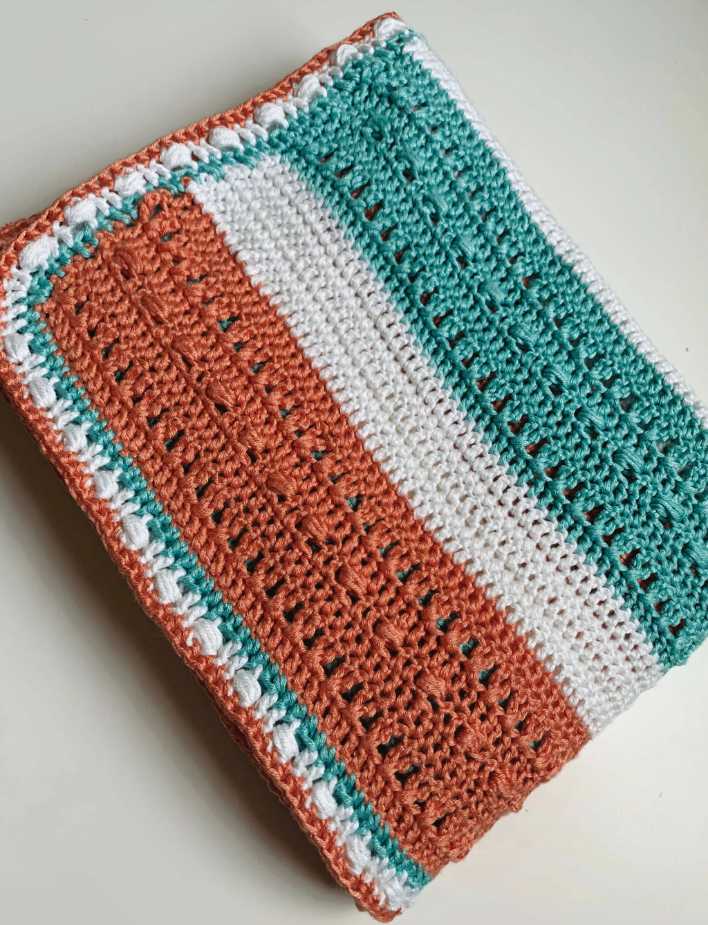 The Sara Bead Baby Blanket (Crochet)