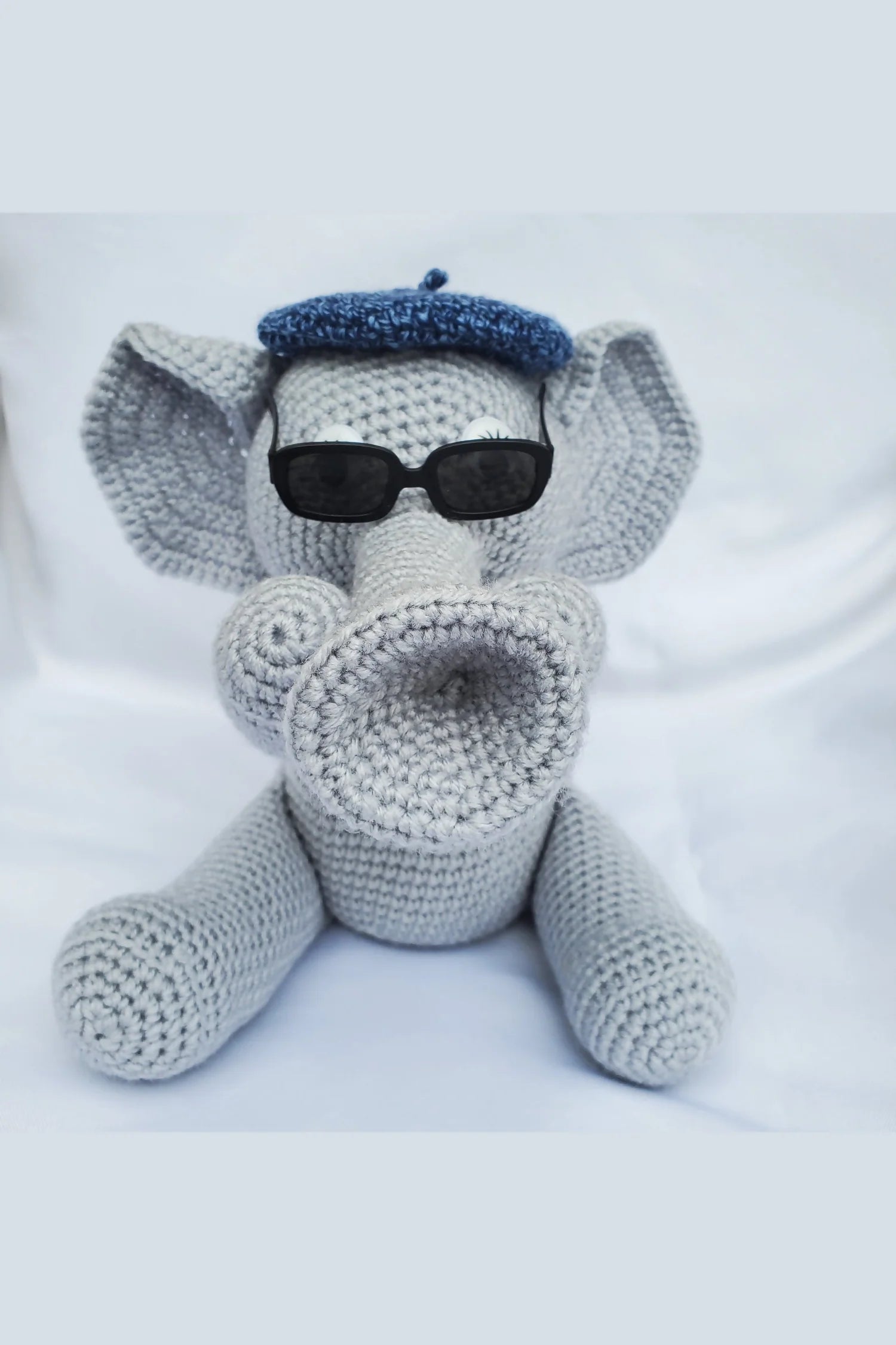 Miles the Jazzy Elephant Amigurumi (Crochet)