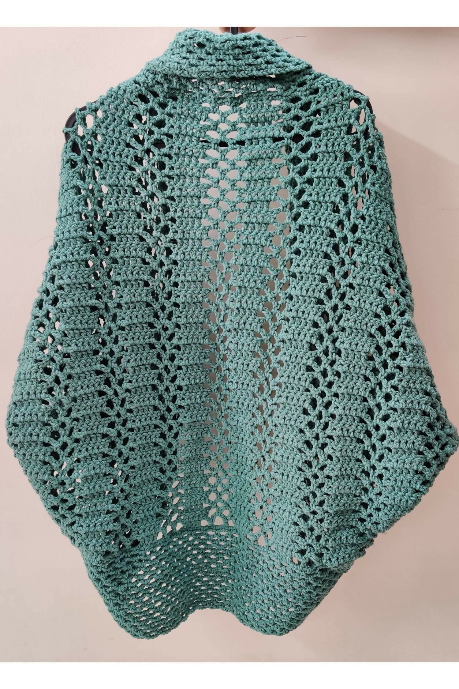Lacily Cocoon Cardigan (Crochet)
