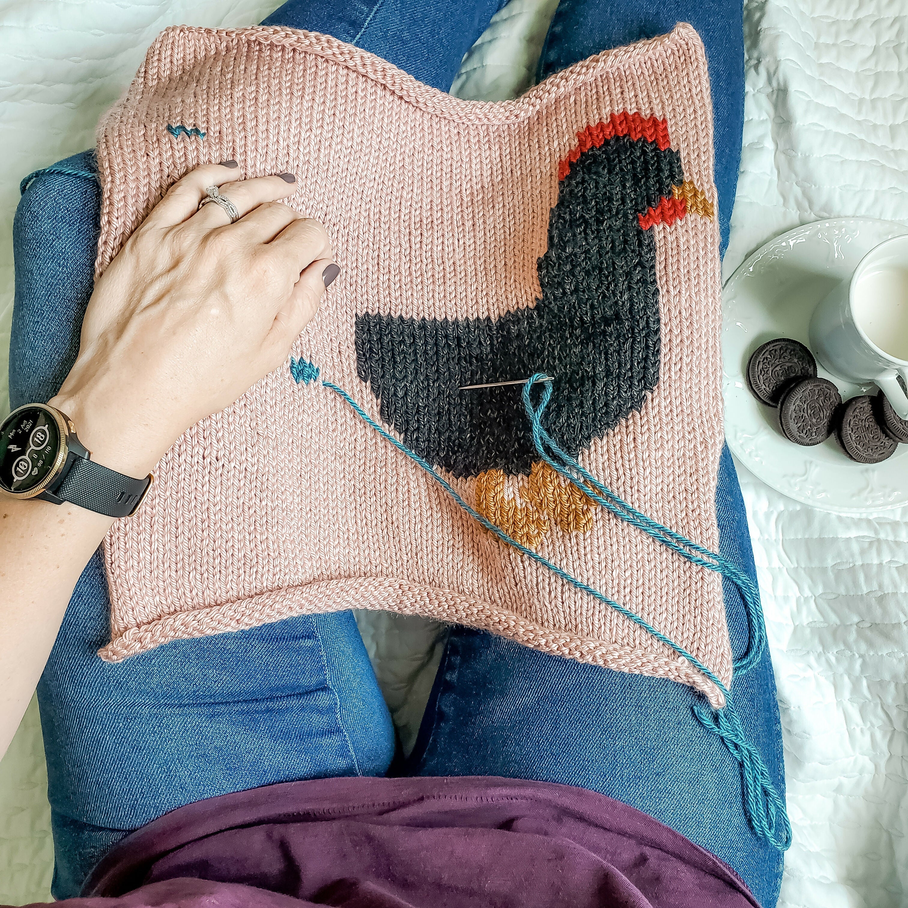 Chicken Butt Pillow (Knit)