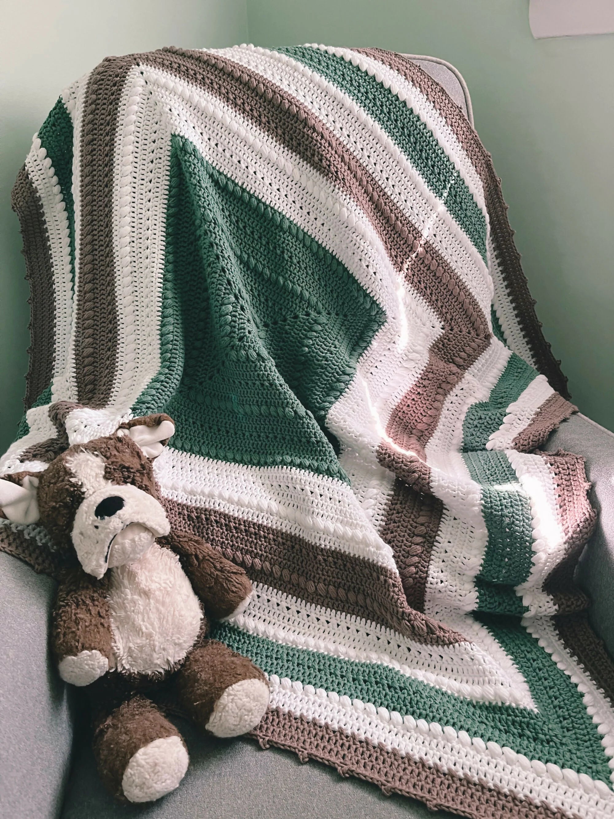 The Pommes Baby Blanket (Crochet)