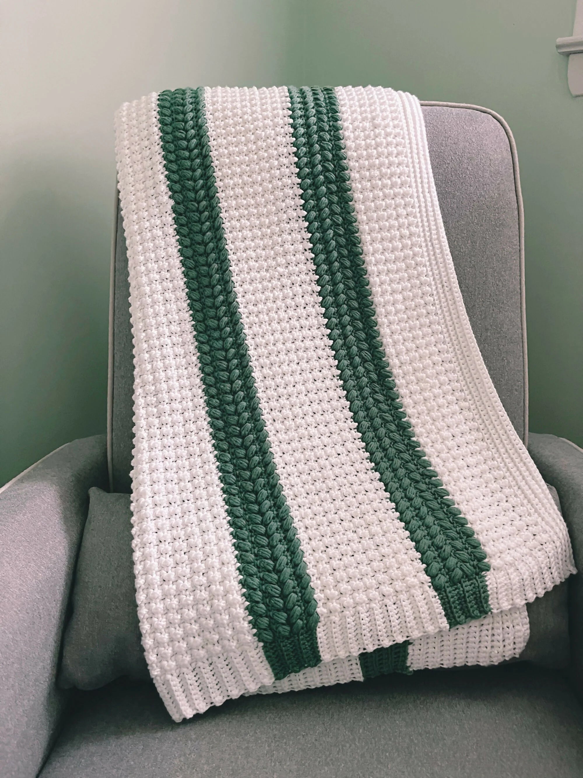 The Emilia Baby Blanket (Crochet)