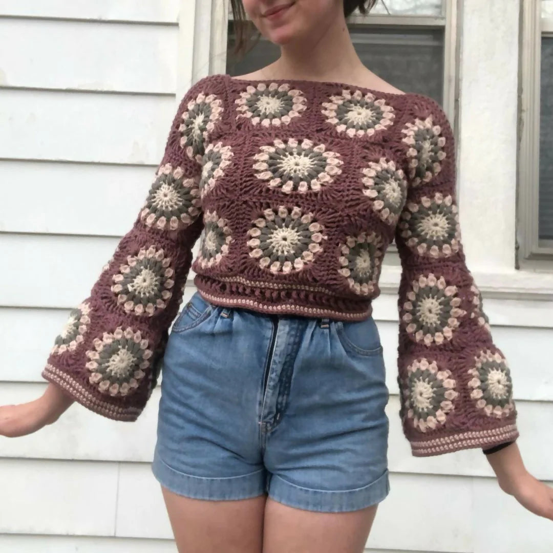 Bell Blossom Top (Crochet)