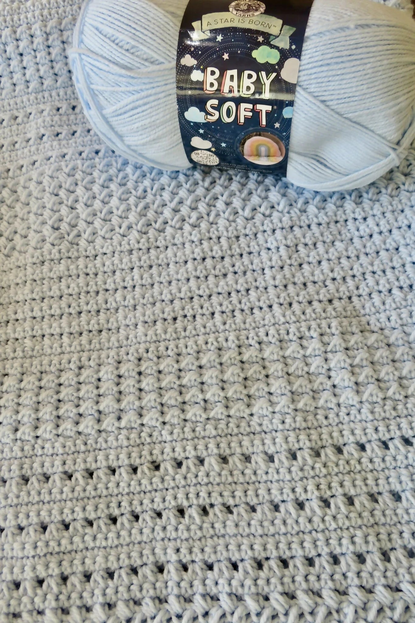Timeless Treasures Baby Blanket (Crochet)
