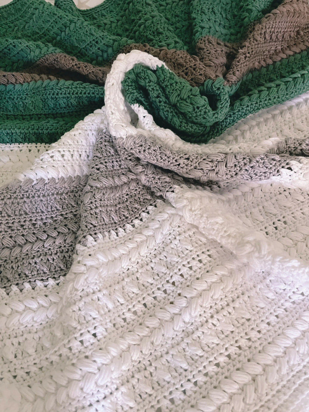 The Tona Baby Blanket (Crochet)