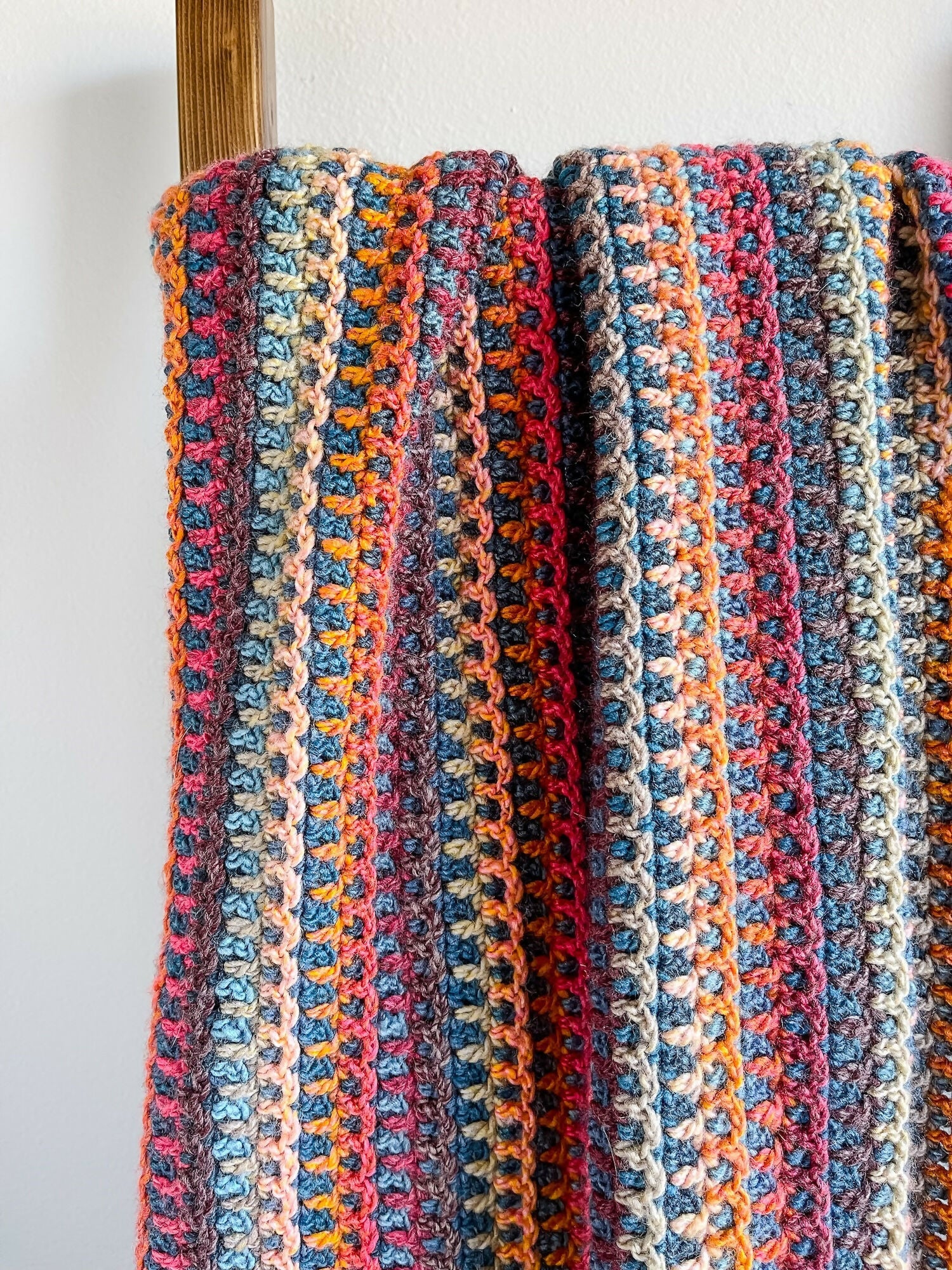 Mountain Trail Blanket (Crochet)