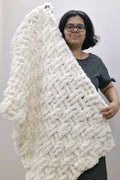 Marshmallow Hug Blanket (Crochet)