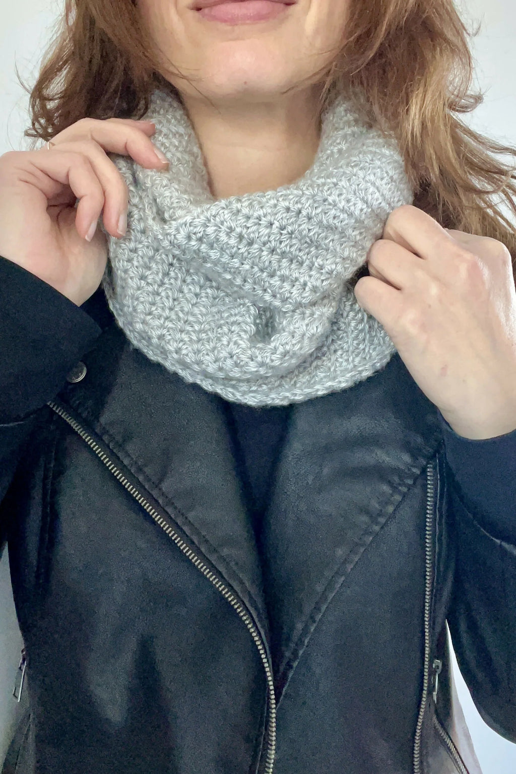 Skylar Infinity Scarf (Crochet)