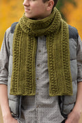 Wanderlust Scarf for Men and Teens (Crochet)