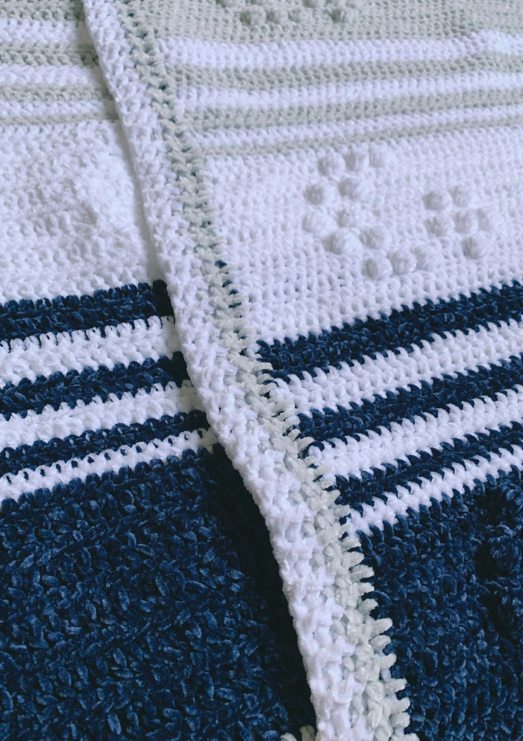 The Midnight Skies Baby Blanket (Crochet)