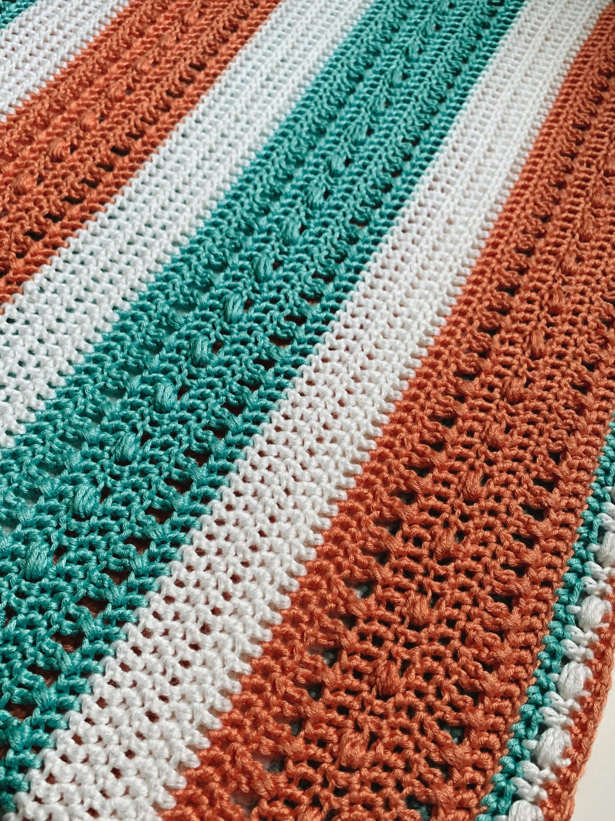 The Sara Bead Baby Blanket (Crochet)