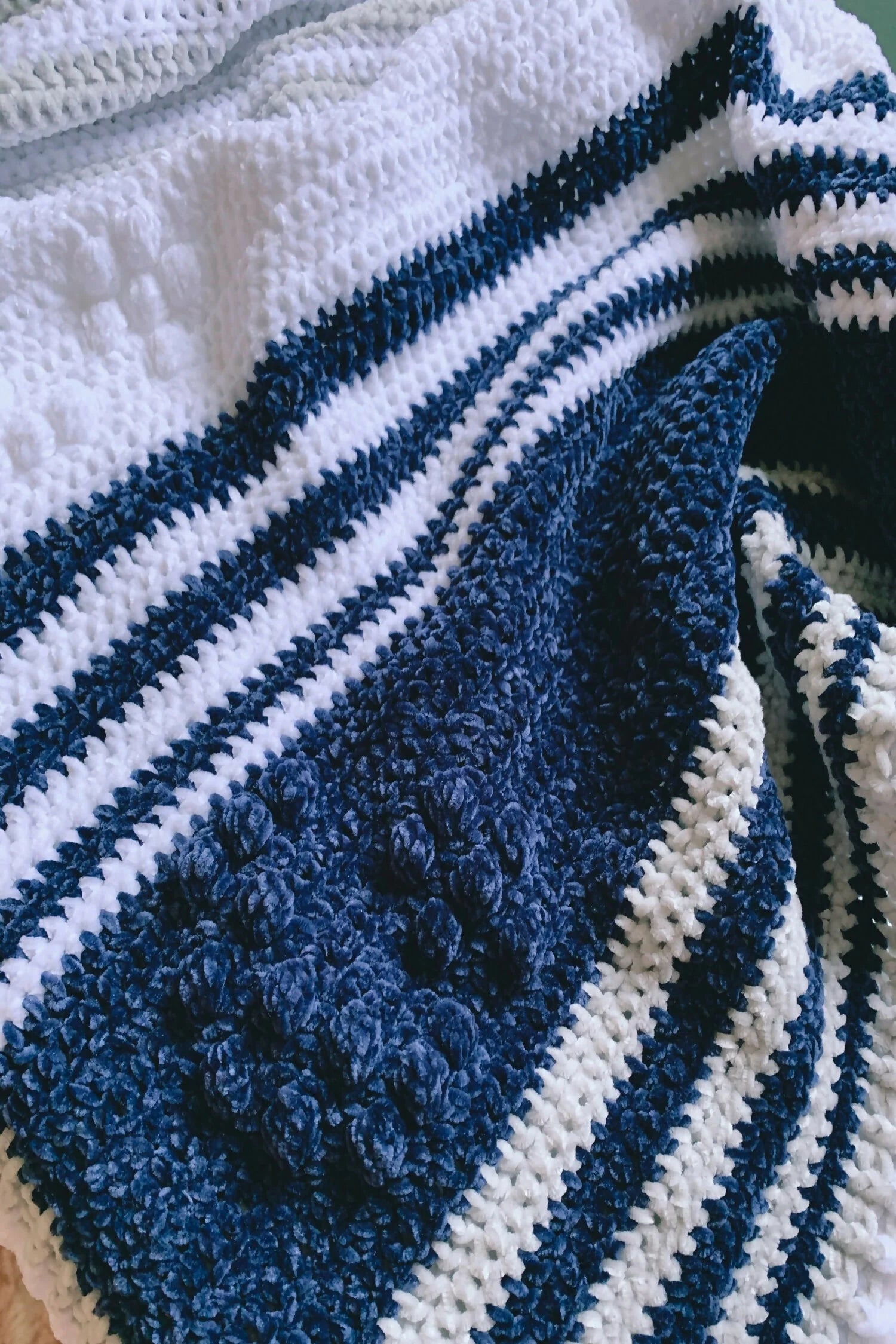 The Midnight Skies Baby Blanket (Crochet)
