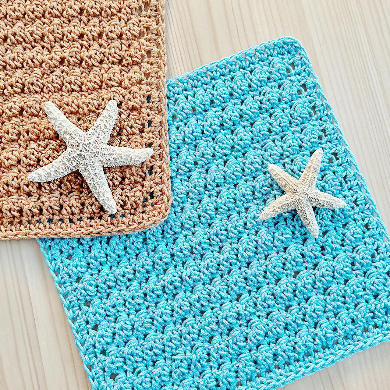 The Sea Star Venice Washcloth (Crochet)