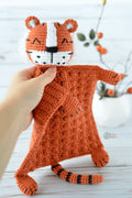 Tiger Security Blanket (Crochet)