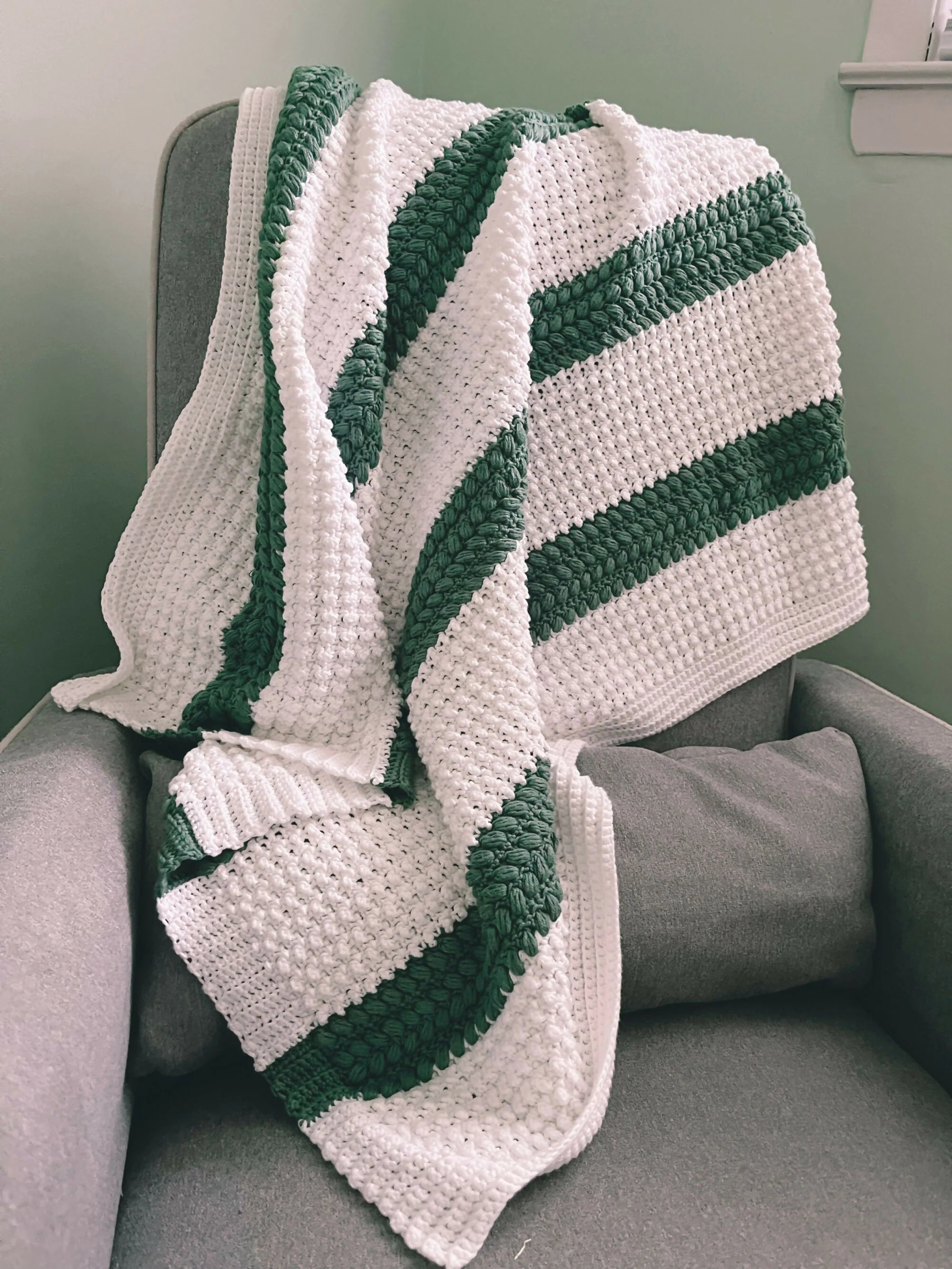 The Emilia Baby Blanket (Crochet)