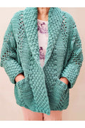 I Love Texture Cardigan (Crochet)