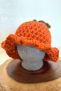 Lil Pumpkin Bucket Hat (Crochet)