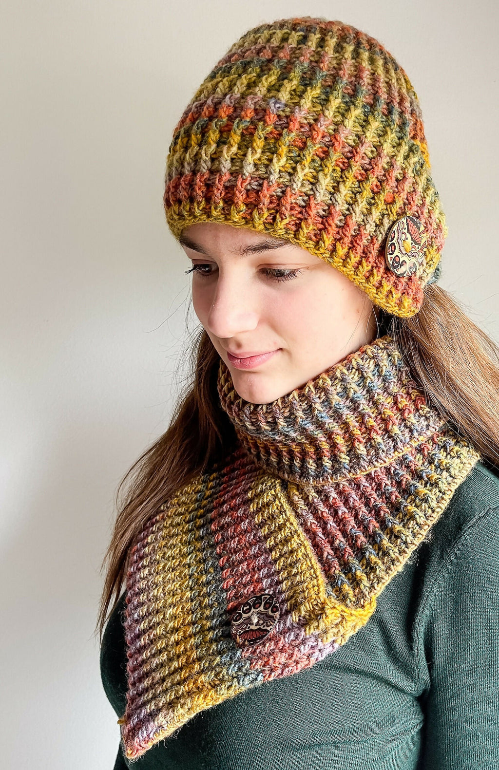 Sassy Autumn Scarf (Crochet)