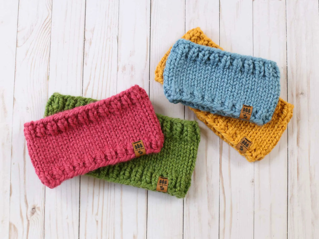 Cozy Headband Ear Warmers (Knit)