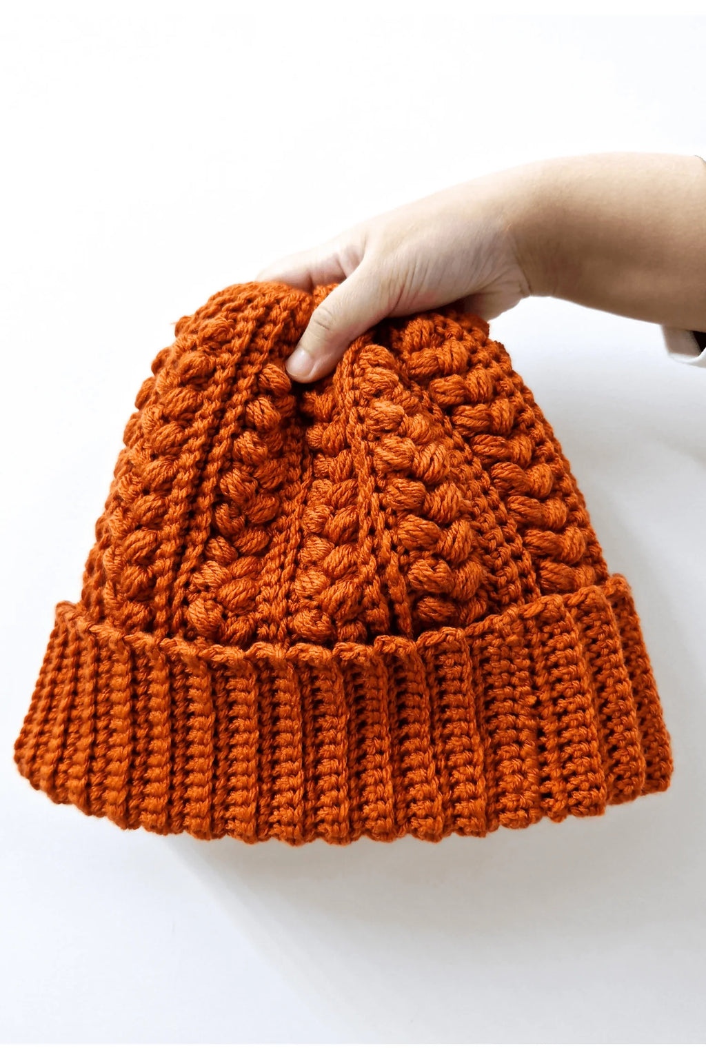 Rustwood Beanie (Crochet)