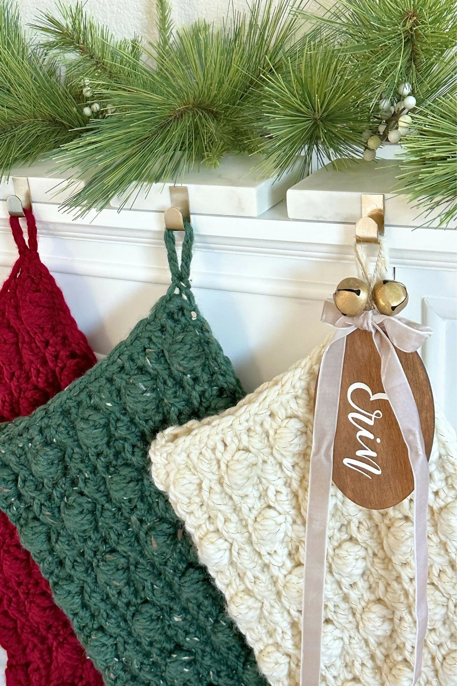The Jumbo Puff Stitch Stocking (Crochet)
