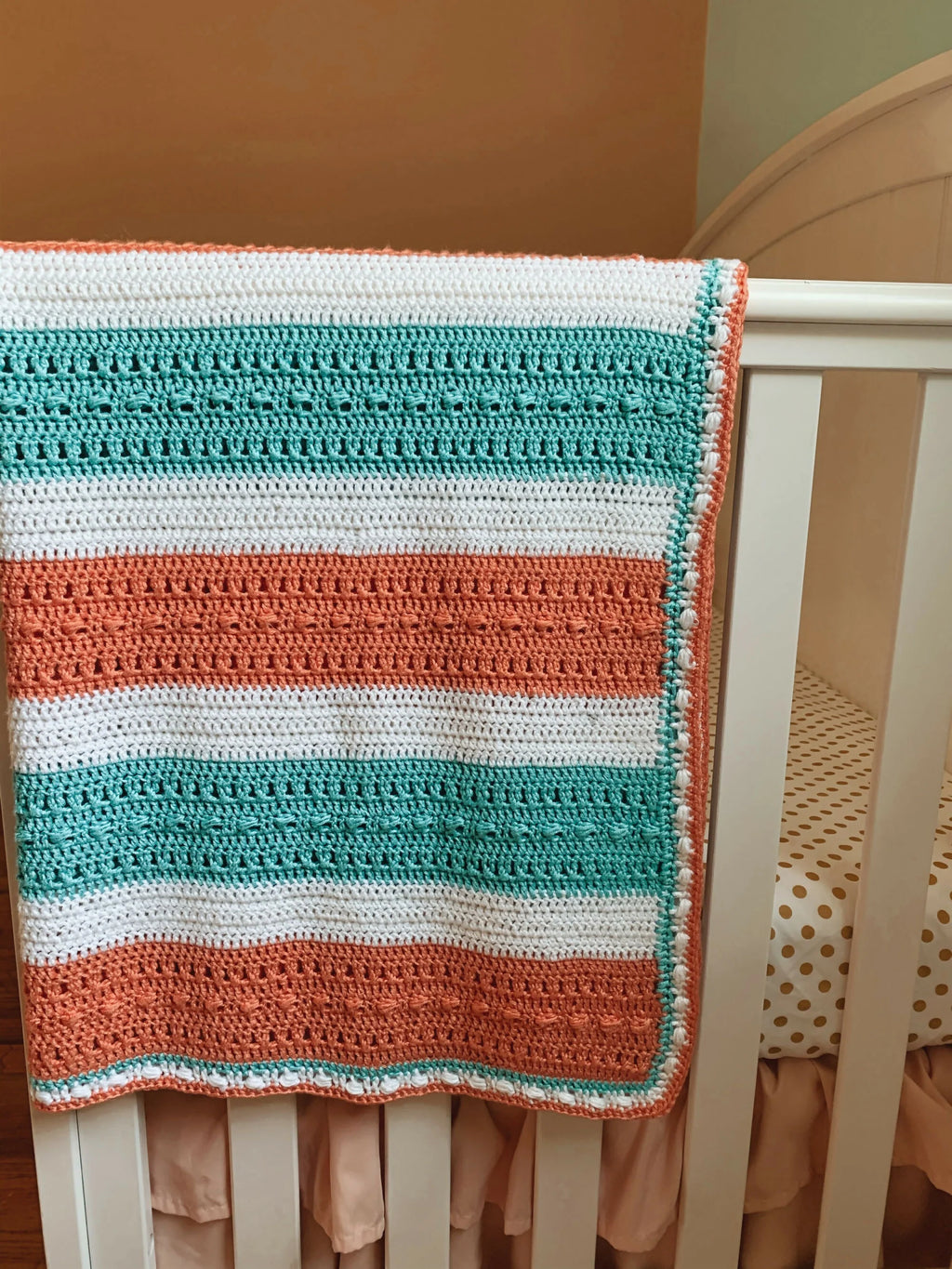 The Sara Bead Baby Blanket (Crochet)