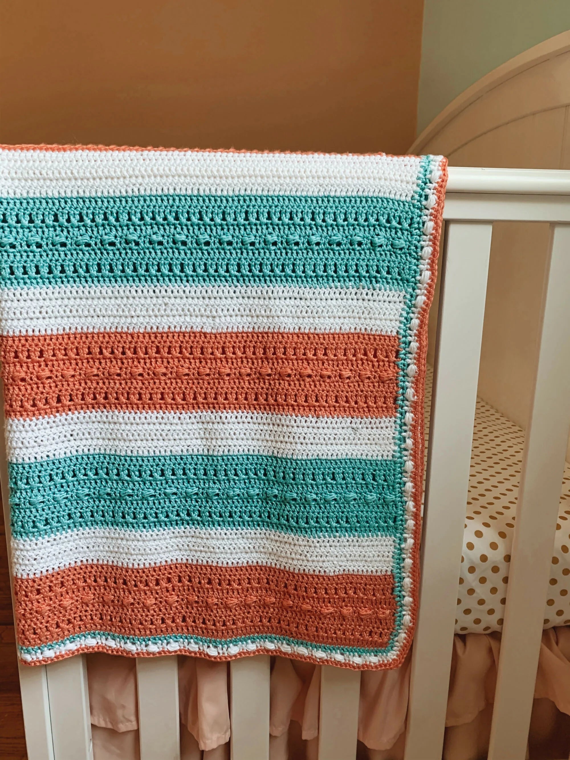 The Sara Bead Baby Blanket (Crochet)