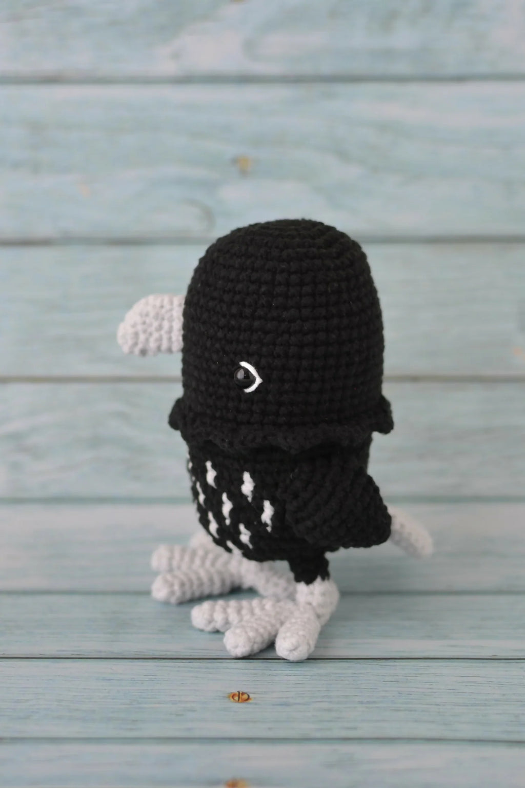 Kieran the Raven (Crochet)