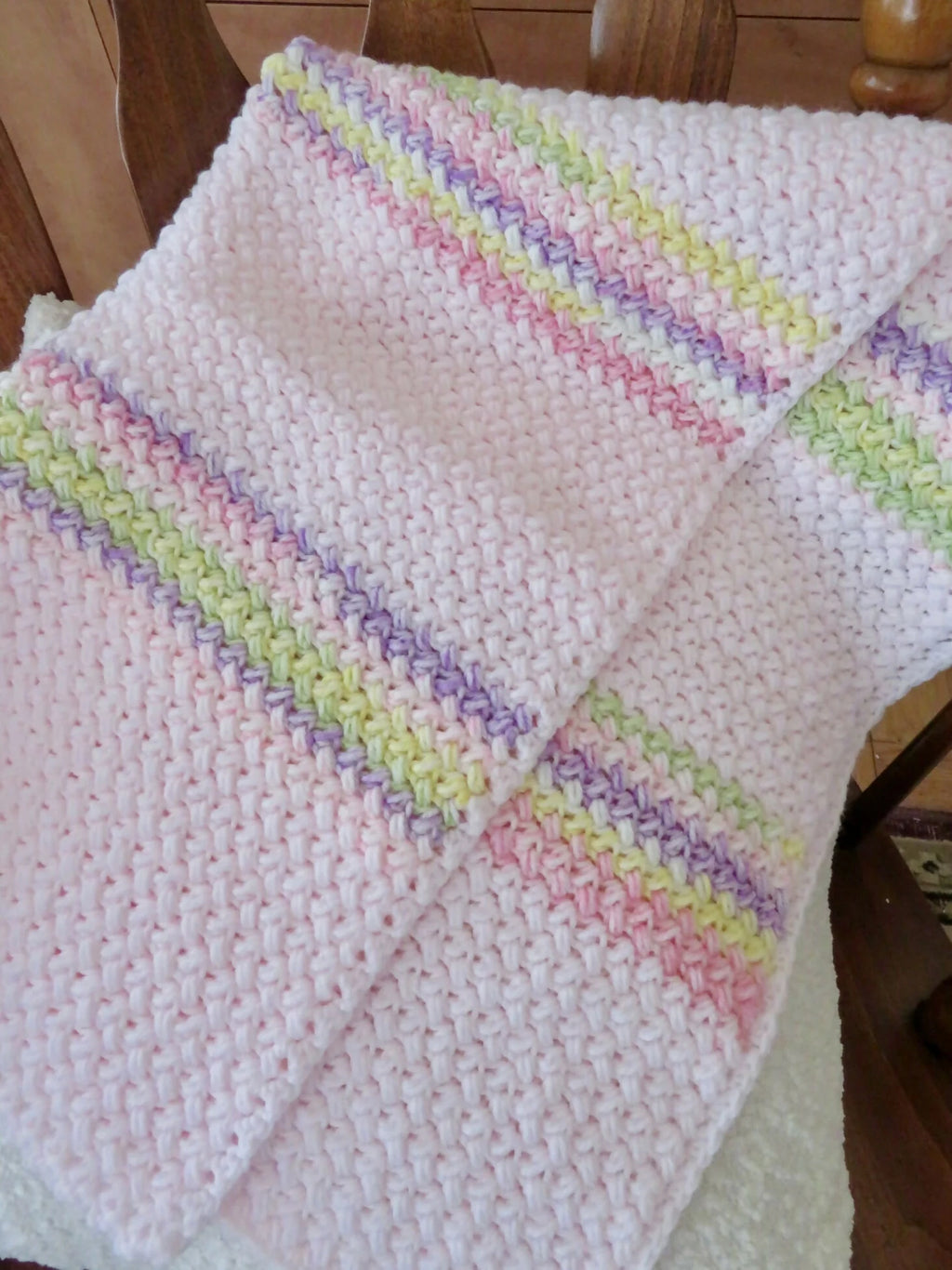 Soft & Cozy Baby Bean Blanket (Crochet)