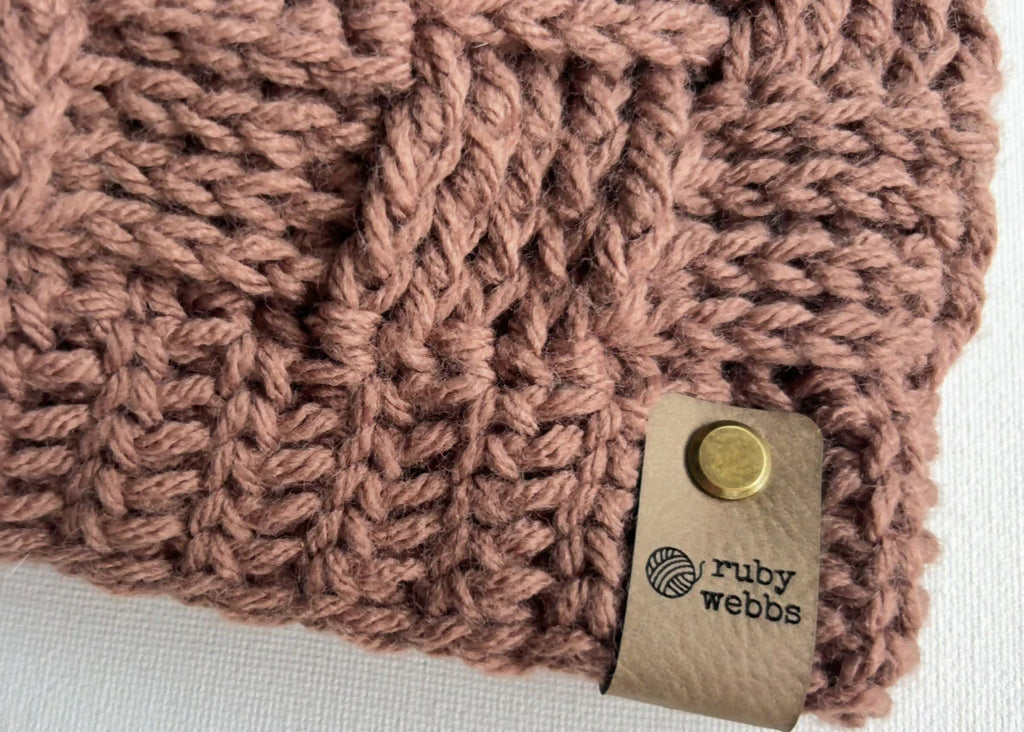 The Bowie Basketweave Beanie (Crochet)