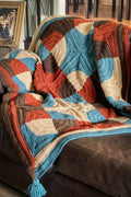 Patchwork Revelry Blanket (Crochet)