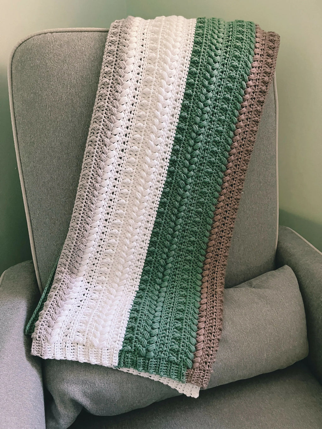 The Tona Baby Blanket (Crochet)