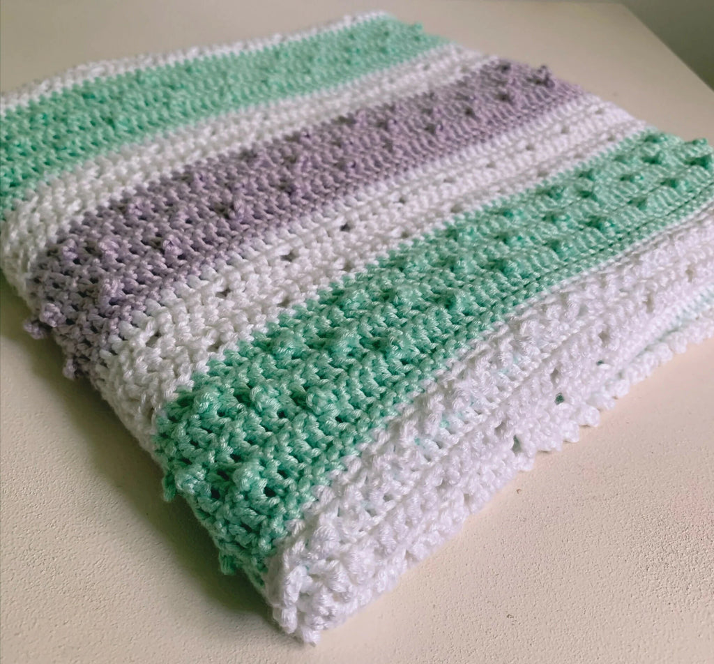 The Pretty Picot Baby Blanket (Crochet)