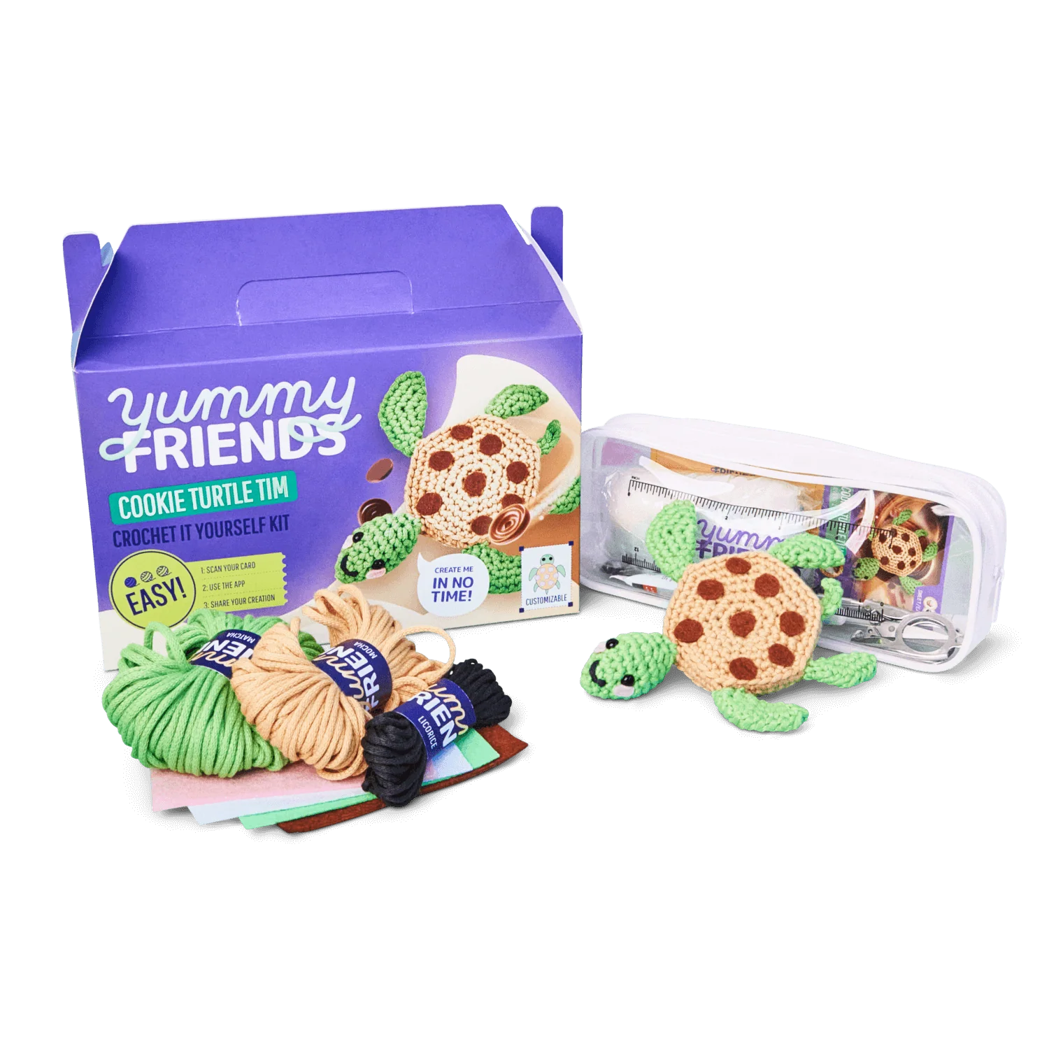 Yummy Friends Crochet Kit