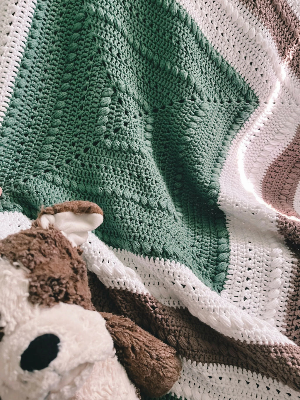 The Pommes Baby Blanket (Crochet)