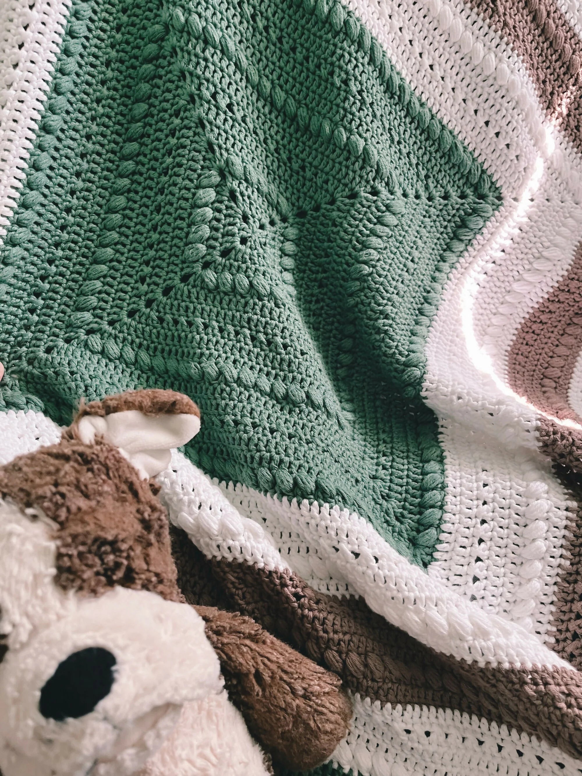 The Pommes Baby Blanket (Crochet)