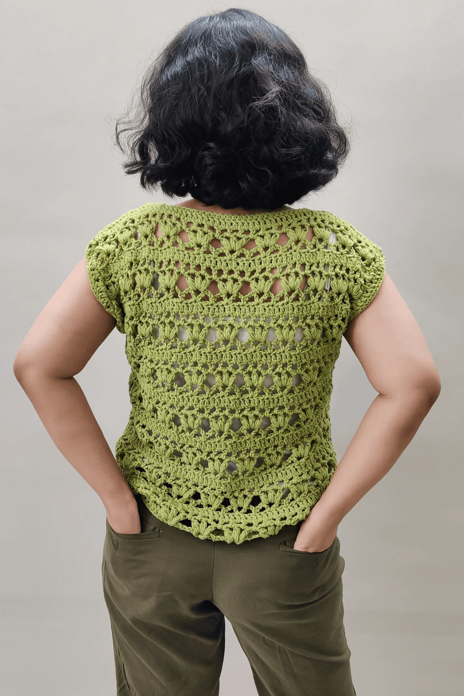 Petal Blossom Top (Crochet)