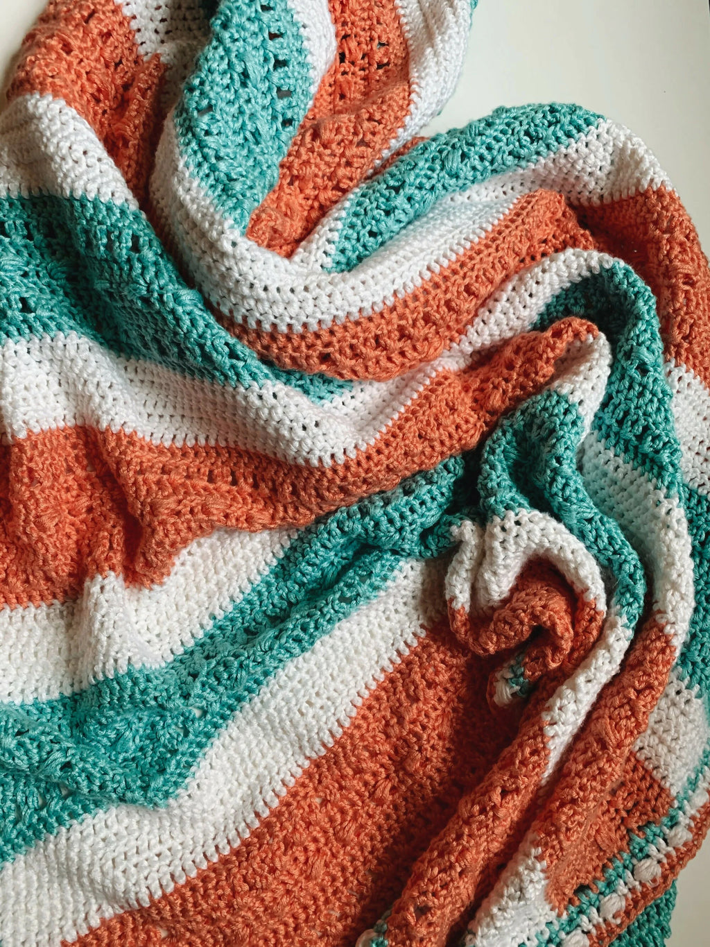 The Sara Bead Baby Blanket (Crochet)