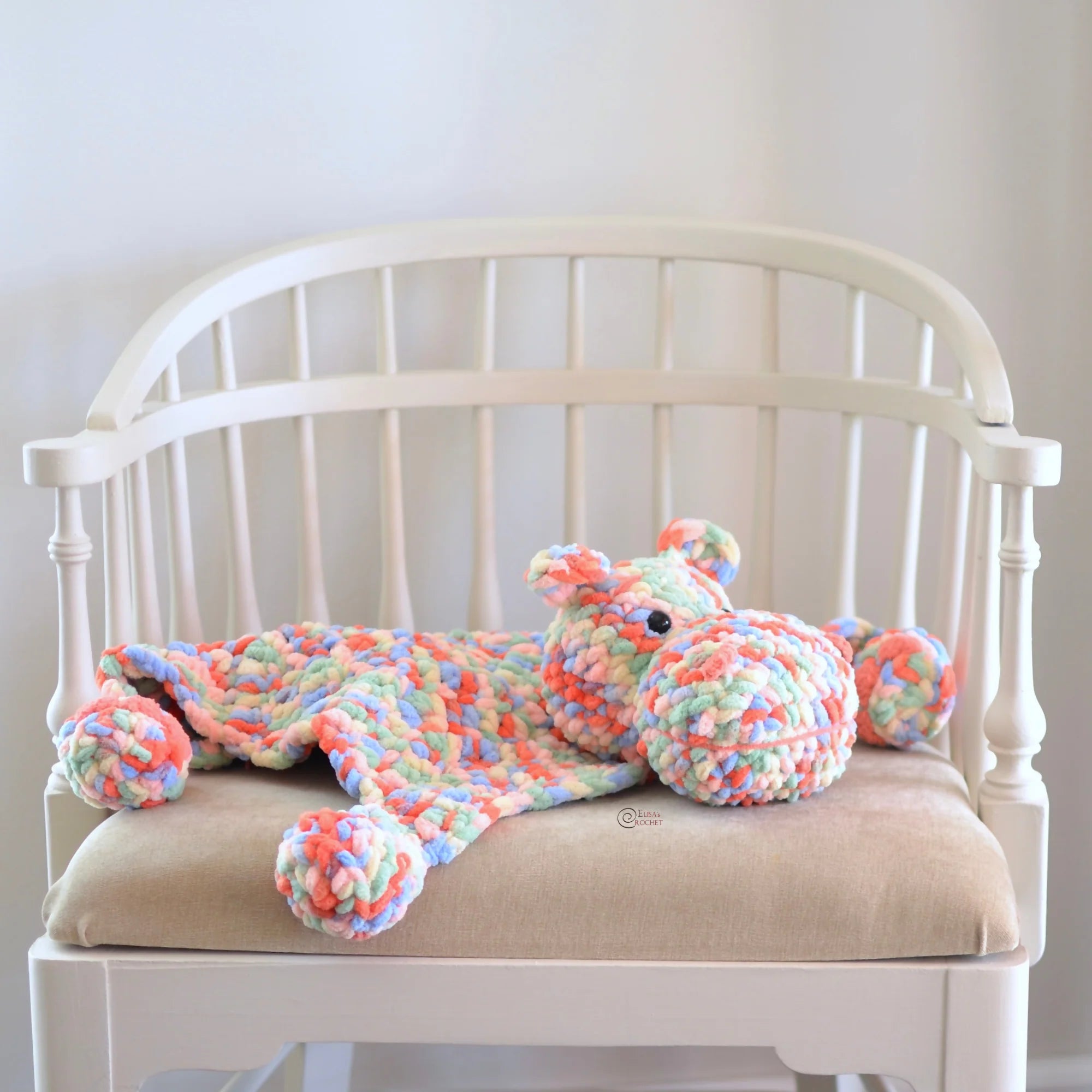 Hippo Safety Blanket (Crochet)