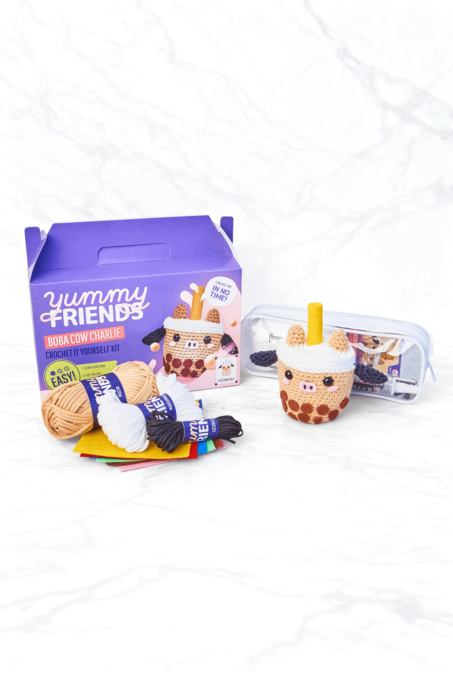 Yummy Friends Crochet Kit