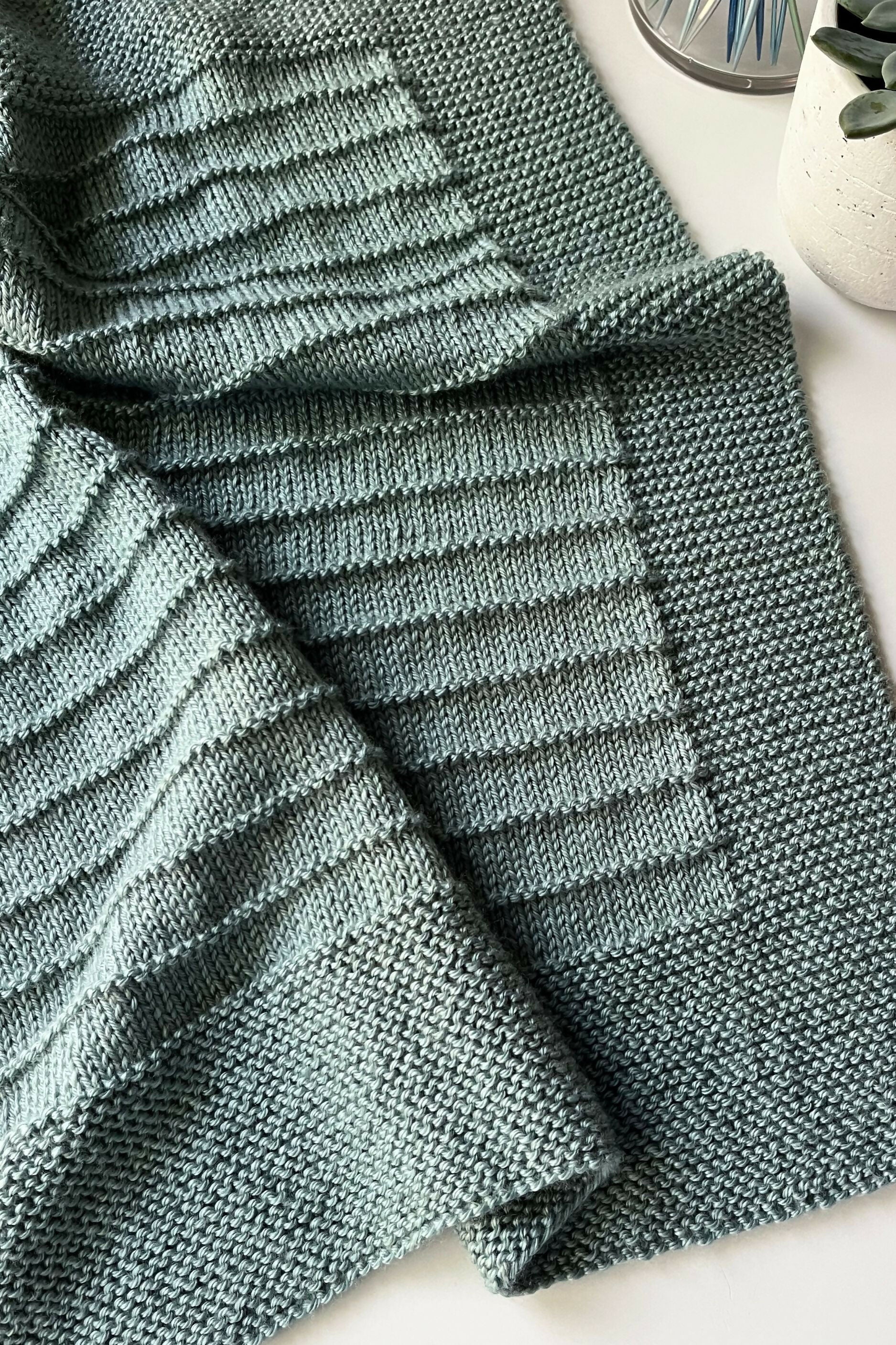 On the Porch Blanket (Knit)