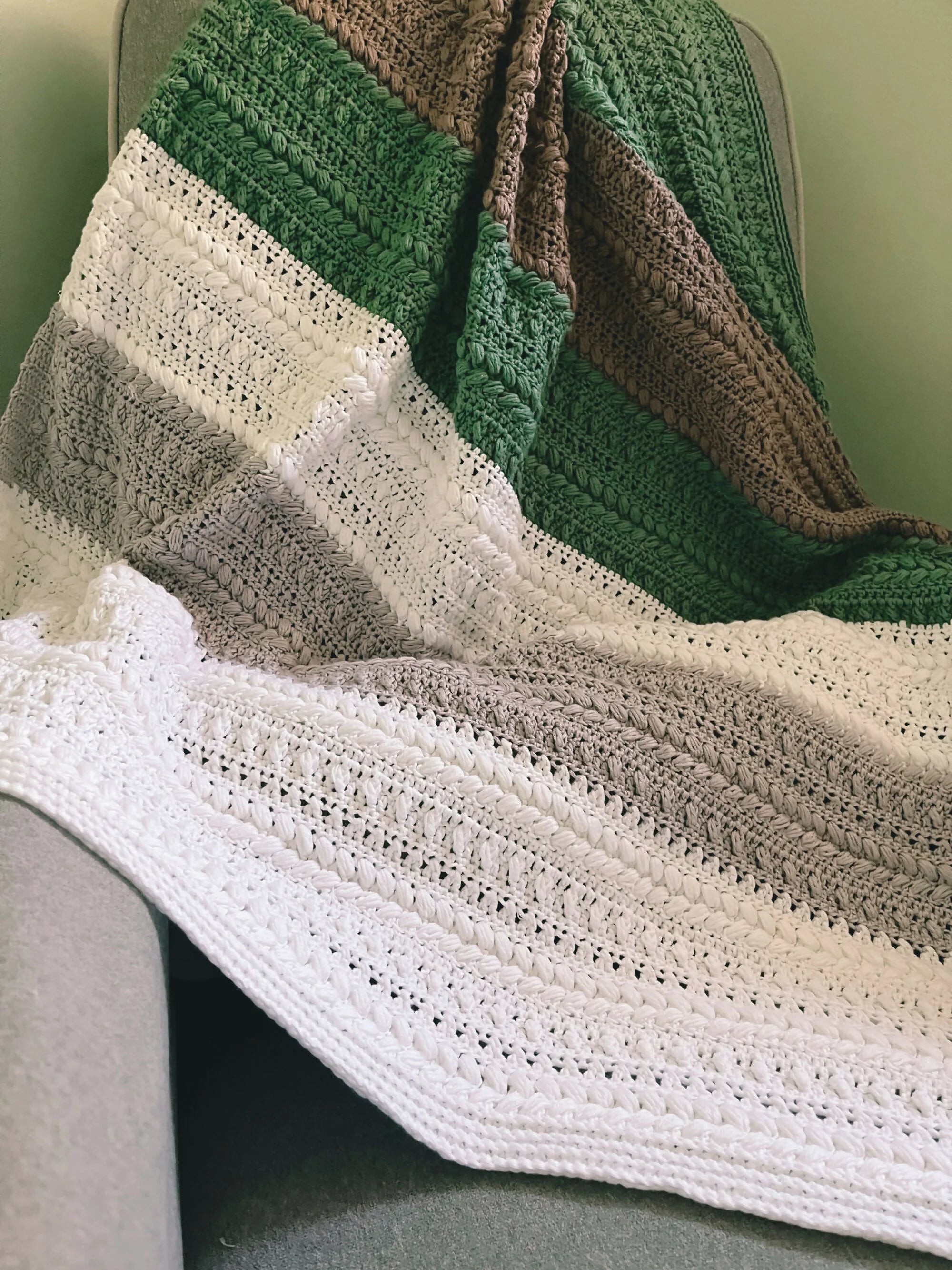 The Tona Baby Blanket (Crochet)